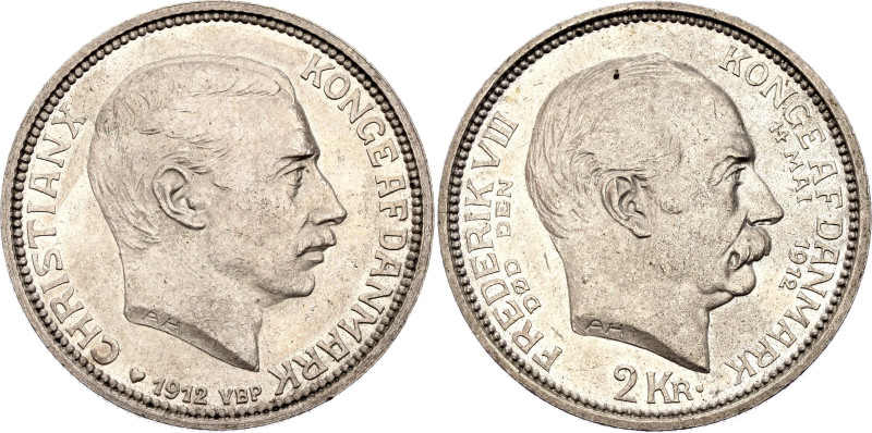 Denmark 2 Kroner 1912 VBP

KM# 811, N# 14541; Silver 15.01 g.; Christian X; De...