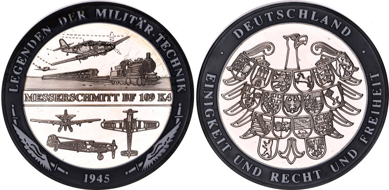 Germany - FRG Silver Medal "Messerschmitt BF 109" 20th Century

Silver 19.95 g...