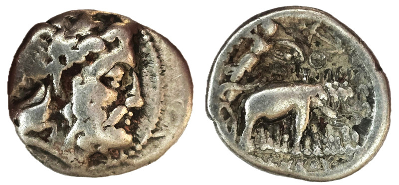 Seleucid Kings. Seleucus I Nicator (312-280 BC).AR Drahmı
 Seleucia on the Tigri...
