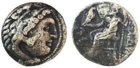 Kingdom of Macedon, Alexander III 'the Great' AR Drachm….(336-323 BC)
 Weight : 3.99 gr Diameter : 16.50 mm