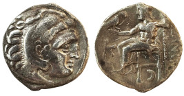 Kingdom of Macedon, Alexander III 'the Great' AR Drachm….(336-323 BC)
 Weight : 4.09 gr Diameter : 17.73 mm