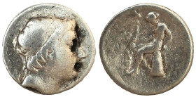 SELEUKID KINGS of SYRIA. Antiochos III. 223-187 BC. AR Drachm
 Weight : 4.21 gr Diameter : 17.82 mm