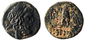 PONTOS. Pharnakeia. Struck under Mithridates VI Eupator (Circa 95-90 or 80-70 BC). Ae.
Obv: Laureate head of Zeus right.
Rev: ΦΑΡΝΑΚΕΙAΣ.
Eagle standi...