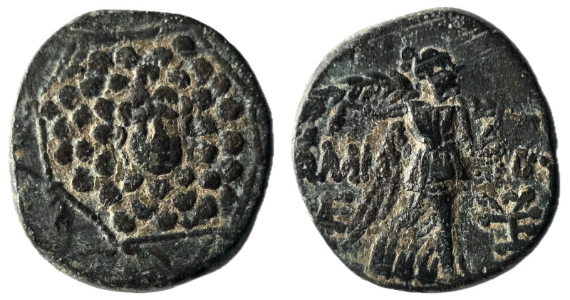 Pontos, Amisos. Mithradates VI (120-63 BC) AE local civic issue under Mithradate...