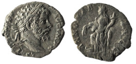 Septimius Severus (193-211) AR Denarius Rome, 197/8.
Obv: L SEPT SEV PERT AVG IMP X, Laureate head of Septimius Severus right
Rev: ANNO-NAE AVGG, Anno...