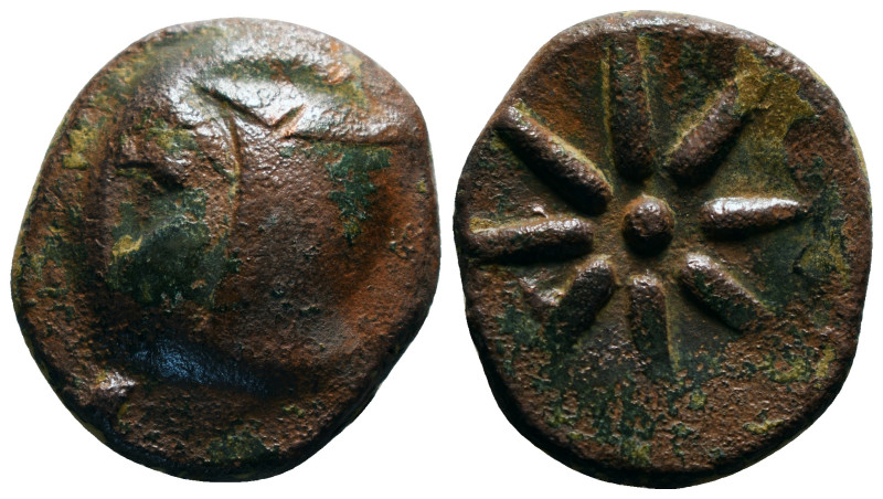 PONTOS. Uncertain (Amisos?). Time of Mithradates VI (Circa 130-100 BC). Ae.
Obv:...