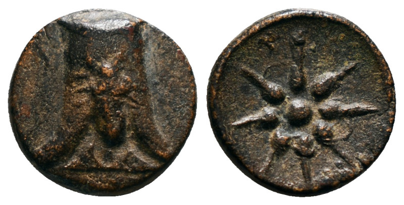 PONTOS. Uncertain (Amisos?). Time of Mithradates VI (Circa 130-100 BC). Ae.
Obv:...