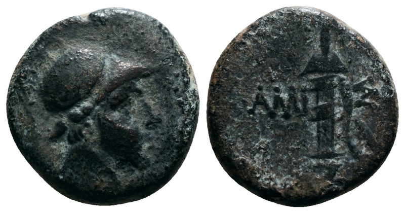 PONTOS. Amisos. Time of Mithradates VI Eupator (Circa 105-90 or 90-85 BC). Ae.
O...