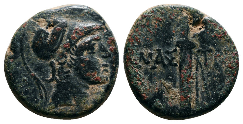 PAPHLAGONIA. Amastris. Ae (Circa 105-90 or 95-90 BC). Struck under Mithradates V...