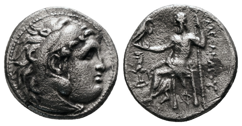 KINGS OF MACEDON. Alexander III 'the Great' (336-323 BC).Drachm.
Obv: Head of He...