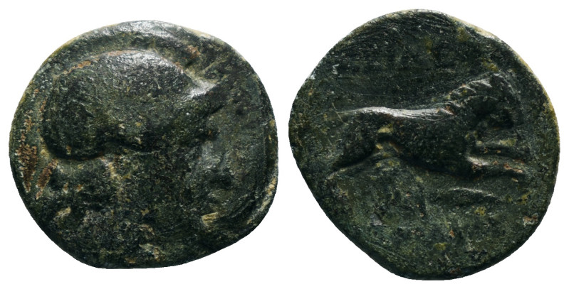 KINGS OF THRACE (Macedonian). Lysimachos (305-281 BC). Ae. Uncertain mint in Thr...