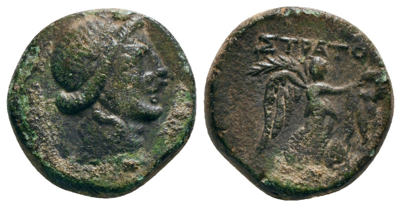 Greek Coin AE Condition : Fine 7,48 g - 17,96 mm