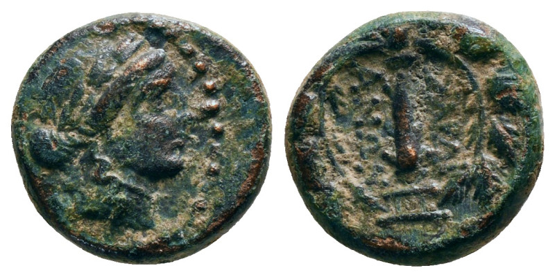 Greek Coin Ae 3,90 g - 14,83 mm