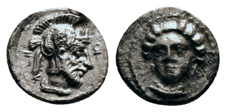 CILICIA. Tarsos. Pharnabazos (Persian military commander, 380-374/3 BC). Obol.
O...