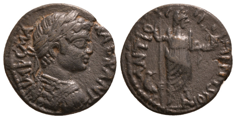 PISIDIA. Antioch. Caracalla (198-217). Ae.
Obv: IMP CAES M AVR ANT.
Laureate, dr...