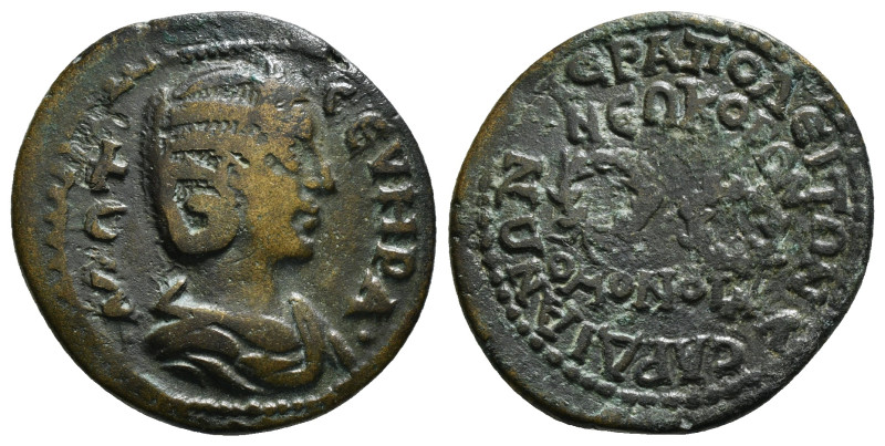 PHRYGIA. Hierapolis. Otacilia Severa (Augusta, 244-249). Ae..
Obv: M ΩT CЄVHPA.
...