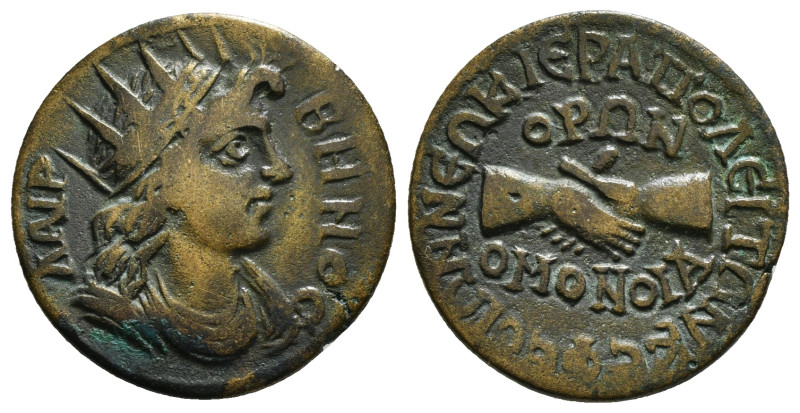 PHRYGIA. Hierapolis. Pseudo-autonomous. Time of Philip I 'the Arab' (244-249). A...