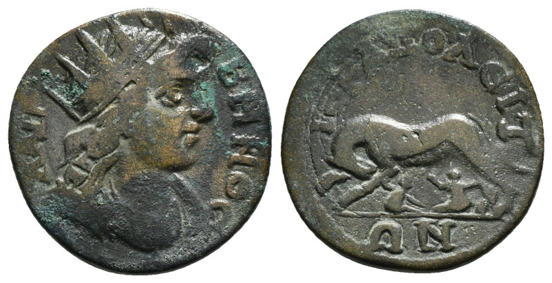 PHRYGIA. Hierapolis. Pseudo-autonomous. Ae (3rd century AD).
Obv: ΛΑΙΡΒΗΝΟC.
Rad...