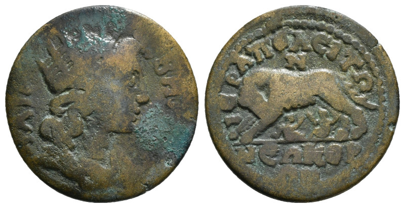 PHRYGIA. Hierapolis. Pseudo-autonomous. Ae (3rd century AD).
Obv: ΛΑΙΡΒΗΝΟC.
Rad...