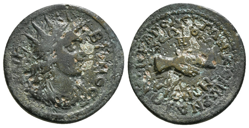 PHRYGIA. Hierapolis. Pseudo-autonomous. Ae (3rd century AD).
Obv: ΛΑΙΡΒΗΝΟC.
Rad...