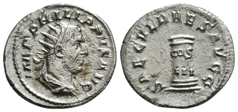 PHILIP I 'THE ARAB' (244-249). Antoninianus. Rome. Saecular Games/ 1000th Annive...