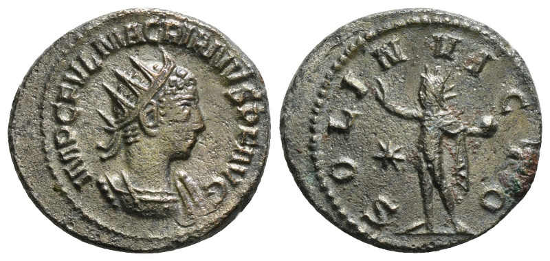 MACRIANUS (Usurper, 260-261). Antoninianus. Samosata.
Obv: IMP C FVL MACRIANVS P...