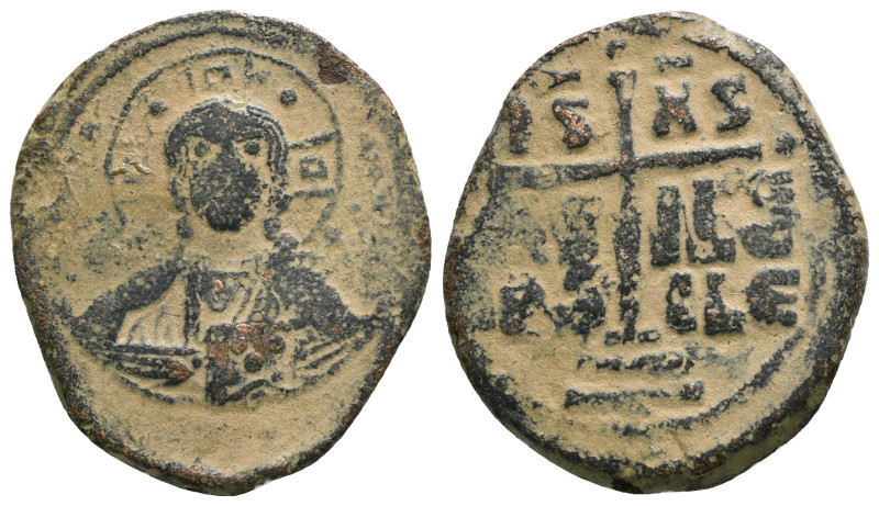 Byzantine Coin AE 9,96 g
artificially patinated