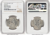 Danzig. Sigismund III 1/4 Taler (Ort) 1615 UNC Details (Obverse Cleaned) NGC, KM6, Kop-7488, Kopicki (MZIIIW)-1472. HID09801242017 © 2024 Heritage Auc...