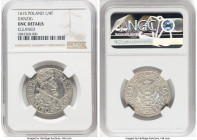 Danzig. Sigismund III 1/4 Taler (Ort) 1615 UNC Details (Cleaned) NGC, KM6, Kop-7488, Kopicki (MZIIIW)-1472. HID09801242017 © 2024 Heritage Auctions | ...