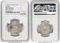 Danzig. Sigismund III 1/4 Taler (Ort) 1616-SA UNC Details (Obverse Cleaned) NGC, KM14, Kop-7491, Kopicki (MZIIIW)-1475. HID09801242017 © 2024 Heritage...