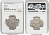 Danzig. Sigismund III 1/4 Taler (Ort) 1616-SA AU55 NGC, KM6, Kop- 7490, Kopicki (MZIIIW)-1474. HID09801242017 © 2024 Heritage Auctions | All Rights Re...