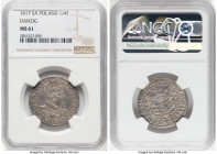 Danzig. Sigismund III 1/4 Taler (Ort) 1617-SA MS61 NGC, KM14, Kop-7493, Kopicki (MZIIIW)-1476 HID09801242017 © 2024 Heritage Auctions | All Rights Res...