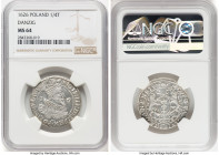 Danzig. Sigismund III 1/4 Taler (Ort) 1626 MS64 NGC, KM15.2, Kop-7507, Kopicki (MZIIIW)-1490. Nearly the NGC "Top Pop" for the date, surpassed only by...