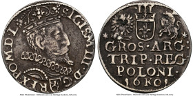 Krakow. Sigismund III 3 Groschen 1601-K XF40 NGC, KM6, Kop-1195, Kopicki (MZIIIW)-850. "16 K 01" variety, Bust right. HID09801242017 © 2024 Heritage A...