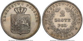 Revolutionary 2 Zlote 1831-KG MS62 NGC, Warsaw mint, KM-C123. HID09801242017 © 2024 Heritage Auctions | All Rights Reserved