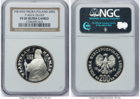 People's Republic silver Proof Proba " Władyslaw I Herman" 200 Zlotych 1981-MW PR69 Ultra Cameo NGC, Warsaw mint, KM-Pr456, Parchimowicz-P437a. Polish...
