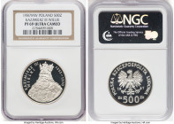 People's Republic silver Proof "Kazimierz III Wielki" 500 Zlotych 1987-MW PR69 Ultra Cameo NGC, Warsaw mint, KM-Y173, Parchimowicz-329. HID09801242017...