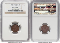 Free City Pfennig 1923 MS65 Brown NGC, Berlin mint, KM140, Parchimowicz-53a. HID09801242017 © 2024 Heritage Auctions | All Rights Reserved