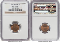 Free City Pfennig 1930 MS63 Red NGC, Berlin mint, KM140, Parchimowicz-53d. HID09801242017 © 2024 Heritage Auctions | All Rights Reserved