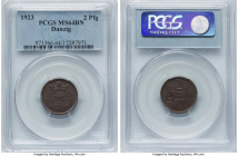 Free City 2 Pfennig 1923 MS64 Brown PCGS, Berlin mint, KM141, Parchimowicz-54a. HID09801242017 © 2024 Heritage Auctions | All Rights Reserved