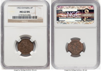 Free City 2 Pfennig 1923 MS62 Brown NGC, Berlin mint, KM141, Parchimowicz-54a. HID09801242017 © 2024 Heritage Auctions | All Rights Reserved