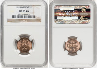 Free City 2 Pfennig 1926 MS65 Red and Brown NGC, Berlin mint, KM141, Parchimowicz-54b. HID09801242017 © 2024 Heritage Auctions | All Rights Reserved