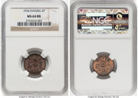 Free City 2 Pfennig 1926 MS64 Red and Brown NGC, Berlin mint, KM141, Parchimowicz-54b. HID09801242017 © 2024 Heritage Auctions | All Rights Reserved