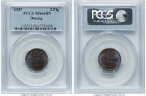 Free City 2 Pfennig 1937 MS66 Brown PCGS, KM141. Presently the sole finest example at PCGS. HID09801242017 © 2024 Heritage Auctions | All Rights Reser...