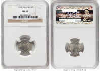 Free City 5 Pfennig 1928 MS65 NGC, Berlin mint, KM142, Parchimowicz-55b. Two year type. HID09801242017 © 2024 Heritage Auctions | All Rights Reserved