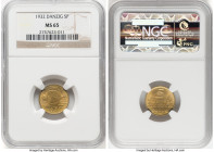 Free City 5 Pfennig 1932 MS65 NGC, Berlin mint, KM151, Parchimowicz-56. One year type. HID09801242017 © 2024 Heritage Auctions | All Rights Reserved