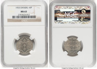 Free City 10 Pfennig 1923 MS63 NGC, Berlin mint, KM143, Parchimowicz-57. HID09801242017 © 2024 Heritage Auctions | All Rights Reserved