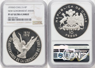 Republic silver Proof "3rd Anniversary of New Government" 10 Pesos 1976-So PR67 Ultra Cameo NGC, Santiago mint, KM211. HID09801242017 © 2024 Heritage ...