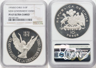 Republic silver Proof "3rd Anniversary of New Government" 10 Pesos 1976-So PR67 Ultra Cameo NGC, Santiago mint, KM211. HID09801242017 © 2024 Heritage ...