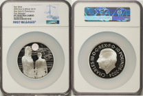 Charles III silver Proof "Han Solo & Chewbacca" 10 Pounds (5 oz) 2024 PR70 Ultra Cameo NGC, Mintage: 310. Star Wars series. First Releases. HID0980124...